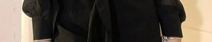 Black Dresses Women Sexy Hollow Out Female Casual Temperament New Spring Off Shoulder Korean Style Solid Hotsweet Empire Fashion