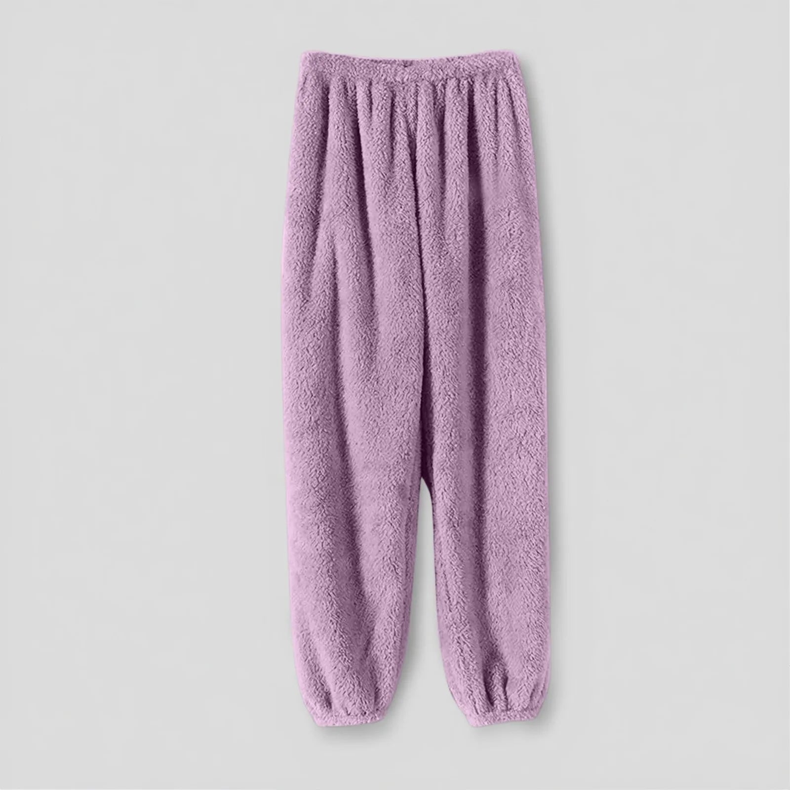 Pajamas Pants For Women Warm Winter Solid Color Sleepwear Pyjamas Plush Pants Women Nightwear Fashionable Home Wear