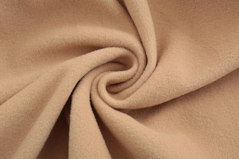 Women Fashion Autumn Winter New Wool Blend Warmth Loose Long Coat Jacket Double Breasted Elegant Slim Lady Windbreaker
