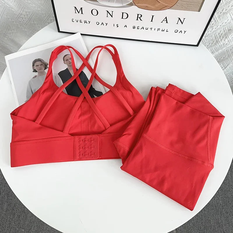 2 Piece Yoga Clothes Women&