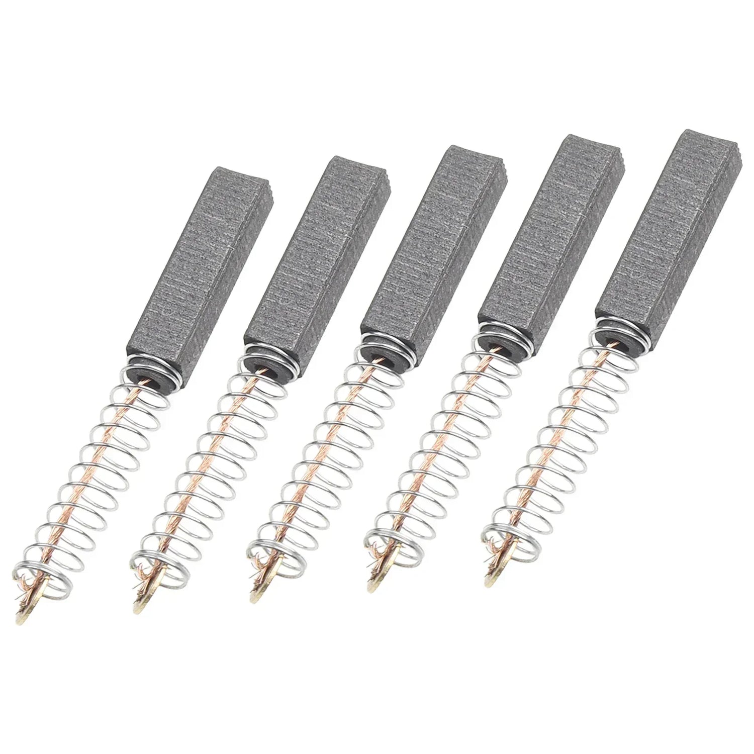 10pcs Carbon Brushes Replacement For Electric Motors Circular Saws Miter Saws Drills Hammer Drills Power Tool Access 20x5x5mm
