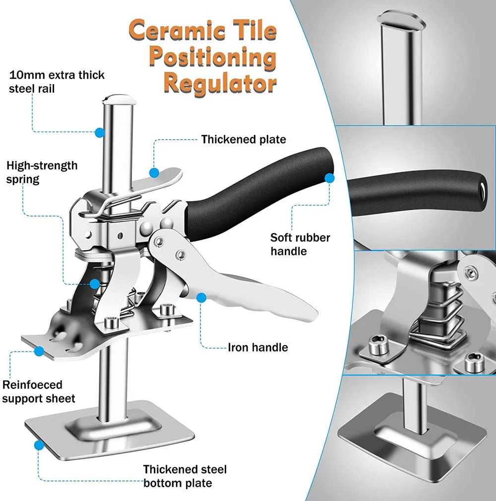 New Hand Lifting Tool Labor-Saving Arm Jack Door Panel Drywall Lifting Cabinet Board Lifter Tile Height Adjuster Elevator Tools