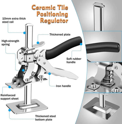 New Hand Lifting Tool Labor-Saving Arm Jack Door Panel Drywall Lifting Cabinet Board Lifter Tile Height Adjuster Elevator Tools