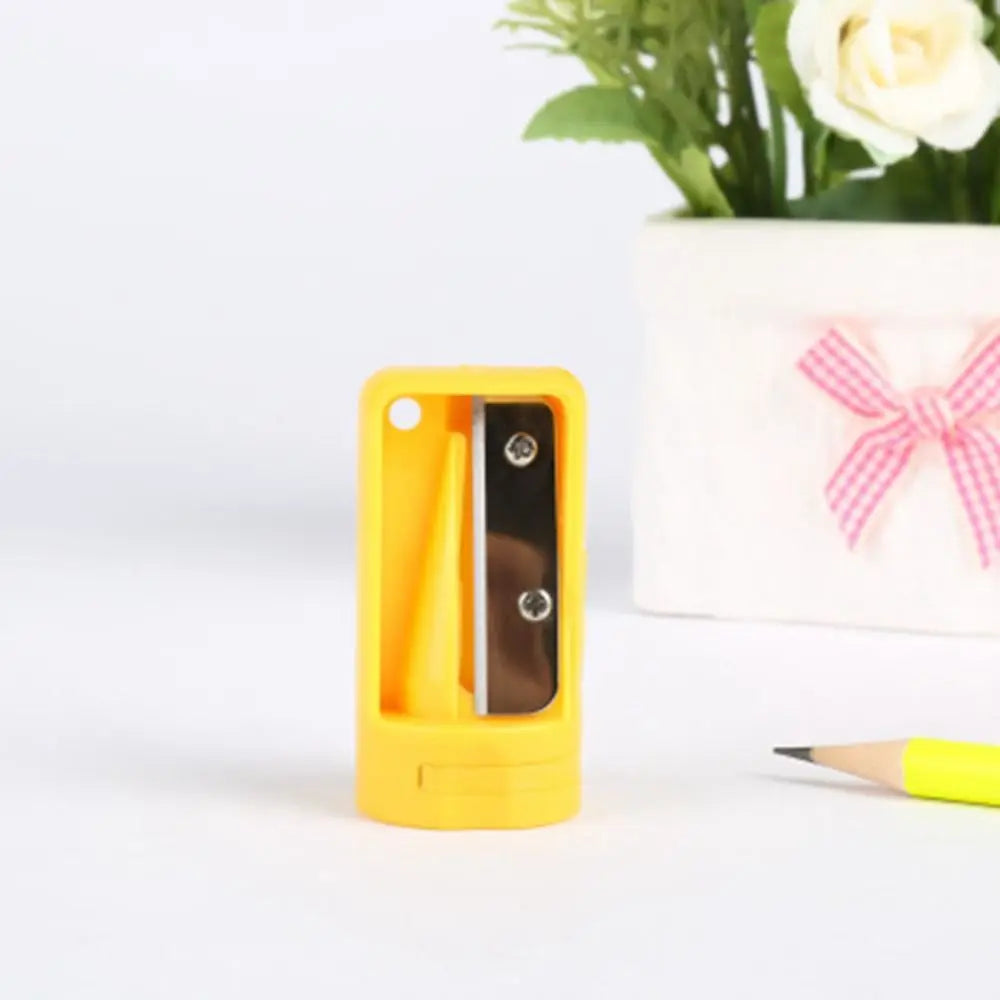 Woodworking Hand Tools Manual Woodwork Pencil Cutter Portable Useful Carpenter Pencil Sharpener Practical Blue Narrow Sharpening