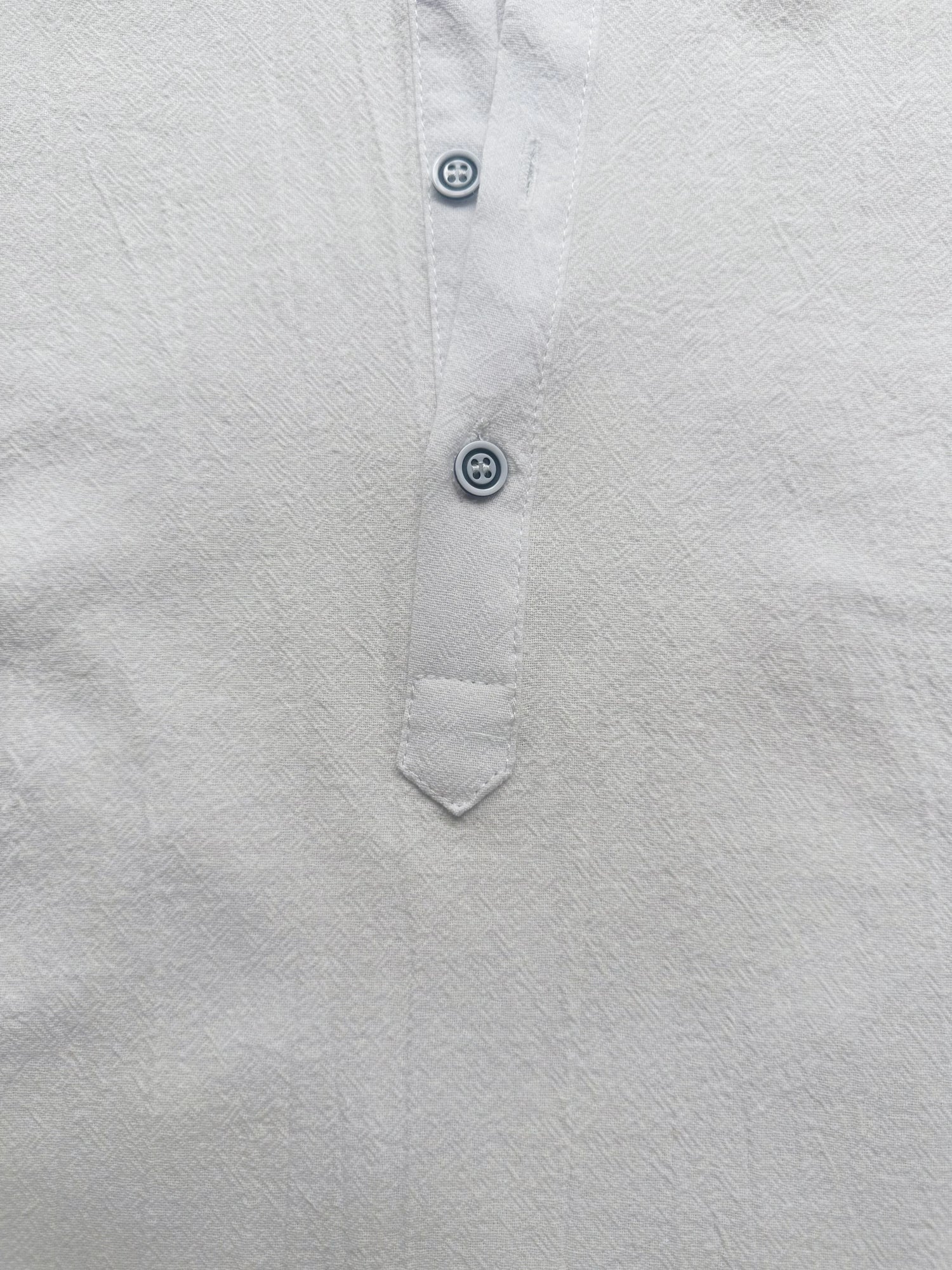 New Cotton Linen Shirts for Men Casual Shirts Lightweight  Short  Sleeve Henley Beach Shirts Hawaiian T Shirts for Men