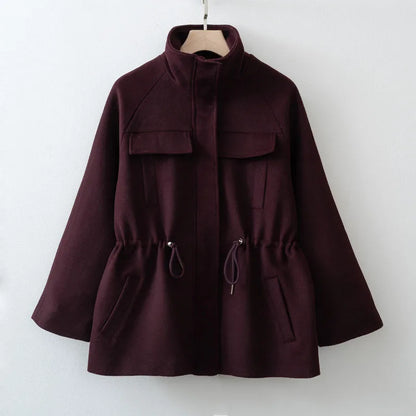 Women Fashion Woolen Jacket