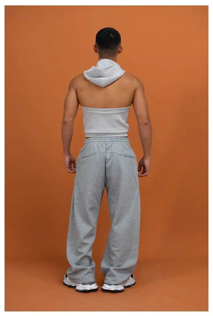 Gym T-shirt Man Sleeveless Sweatshirt Gym Clothing Men Bodybuilding Clothes Men&