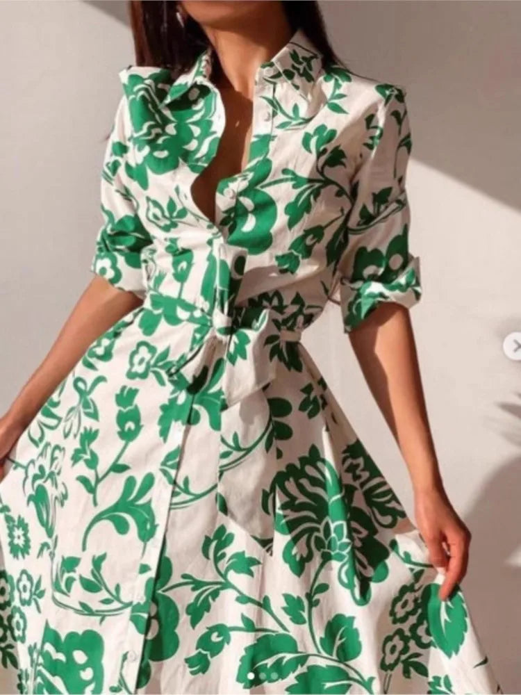 Fashion Elegant Casual Dresses New Autumn Women&