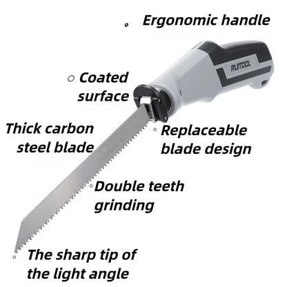 Carpentry Saw Portable Multifunctional Saws with Replaceable Saw Blade Outdoor Garden Pruning Saws Stainless Steel Manual Tool