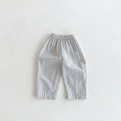 1-6 Year Old Kids Clothing Summer Thin Casual Trousers Fashion Korean Style Children Haren Pants Toddler Costume Child Long Pant