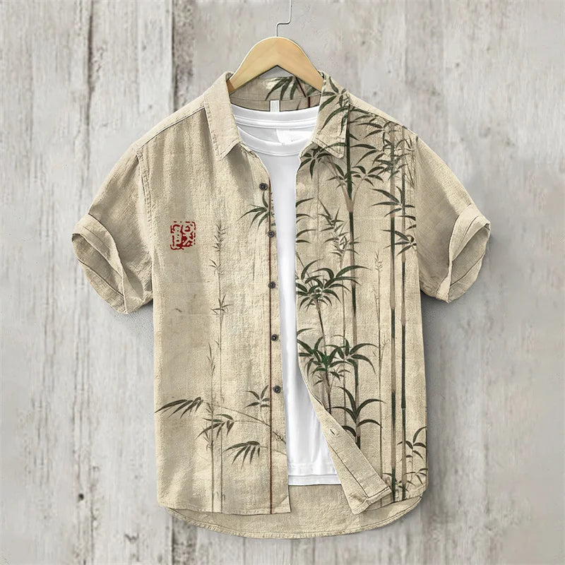 Linen Shirt-2025 Summer Men&