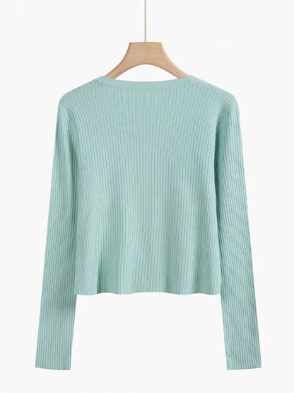 2026 Fashion Women Sweater Female Cardigan Thin Outerwear Short Short Design Sweater Long-sleeve Small Cape Blusa Feminina