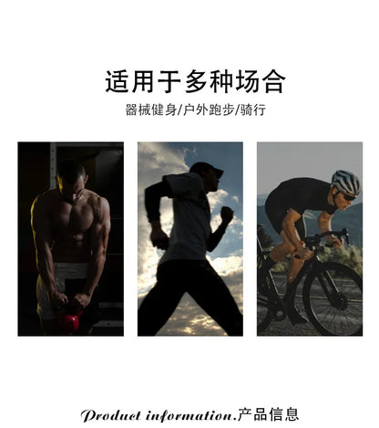 Gym Sports T-shirts for Men Long Sleeve Tights Boxing Sportswear Breathable Quick Dry Fitness Tops Male Outdoor Training Clothes