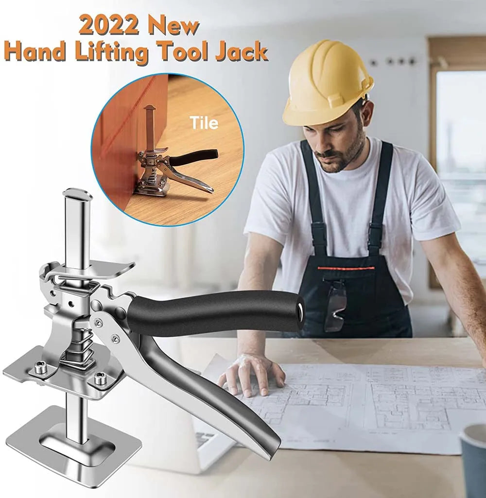 New Hand Lifting Tool Labor-Saving Arm Jack Door Panel Drywall Lifting Cabinet Board Lifter Tile Height Adjuster Elevator Tools