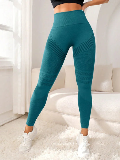 Sports Pants With Sexy Lines Lifting Buttocks Sports Tight Pants Women&
