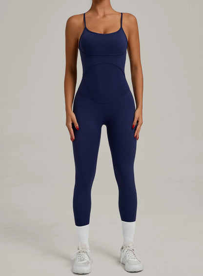 Padded One-Piece Yoga Clothes Sportswear Women&