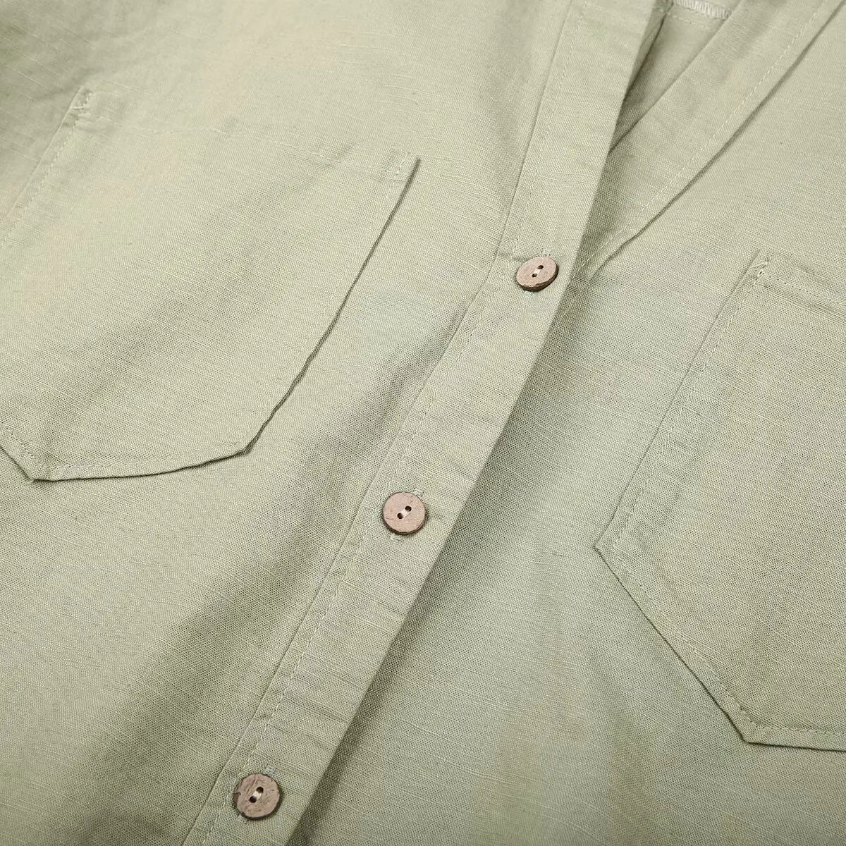 Linen Shirt Women&