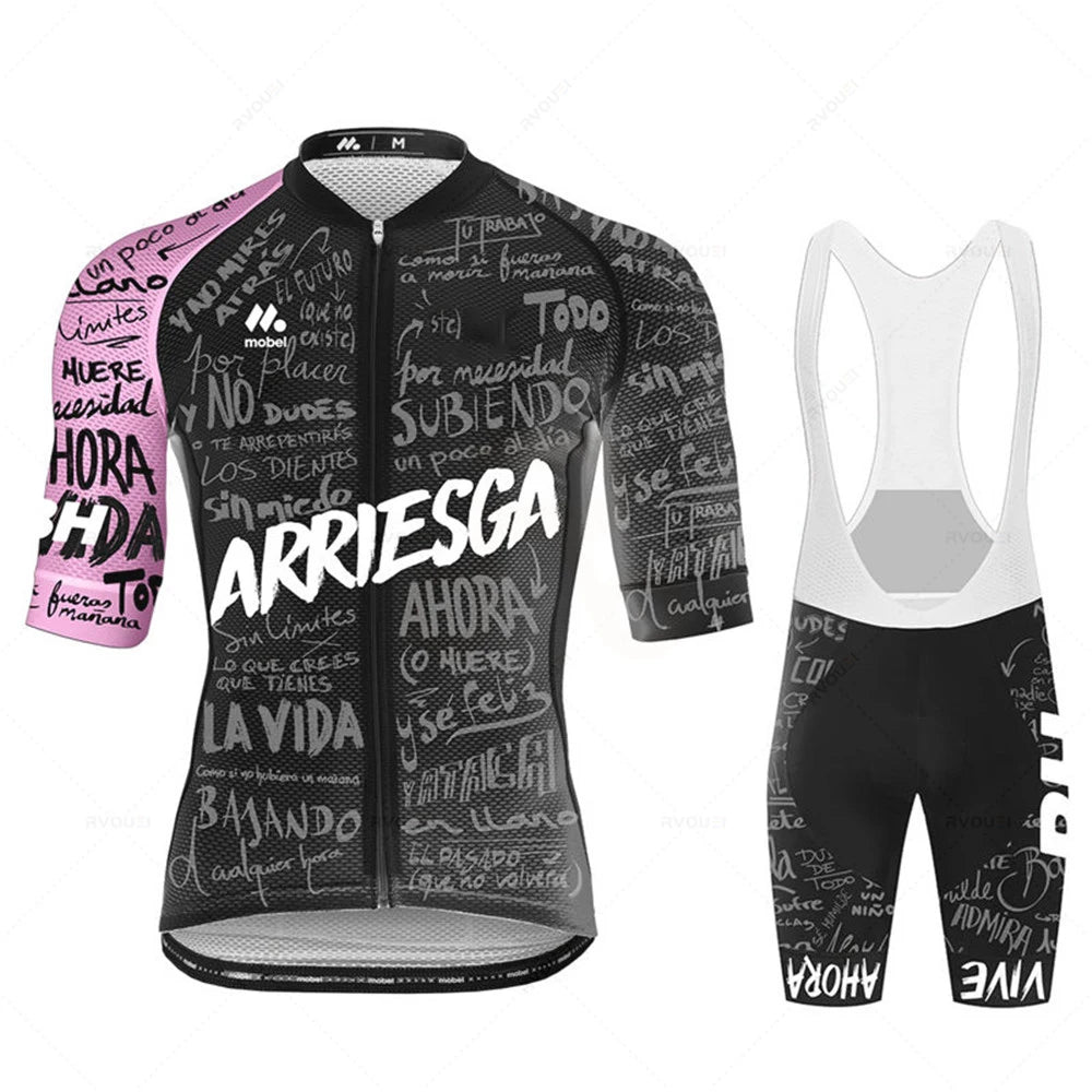Cycling Jersey Set Team Racing Bike Clothes Summer Mountain Bicycle Clothing Men&