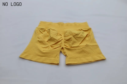 Shorts 4.5 Gym Woman Scrunch Shorts Low Ribbed Band Workout Seamless Shorts Booty Hight Stretch Running Gym Sporty Shorts