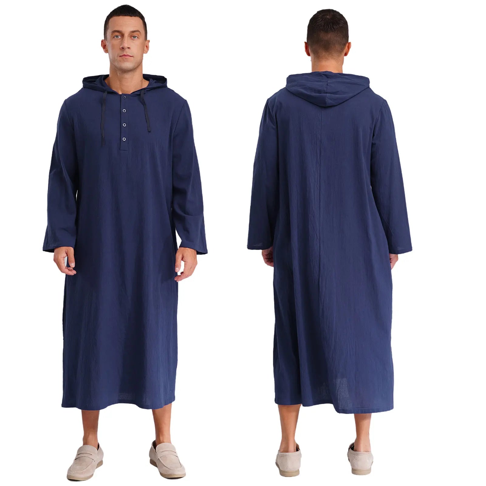 Islamic Kaftan Muslim Jubba Arabic  Thobe Men&