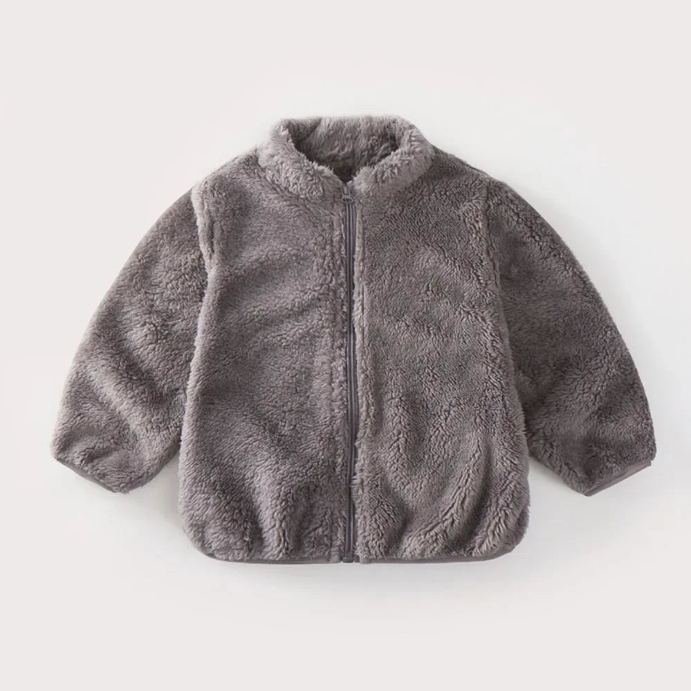 Kids Winter Coats 2025 New Children Outerwear Boy Warm Fleece Jacket Baby Girls Jackets for Autumn Spring Children Clothing