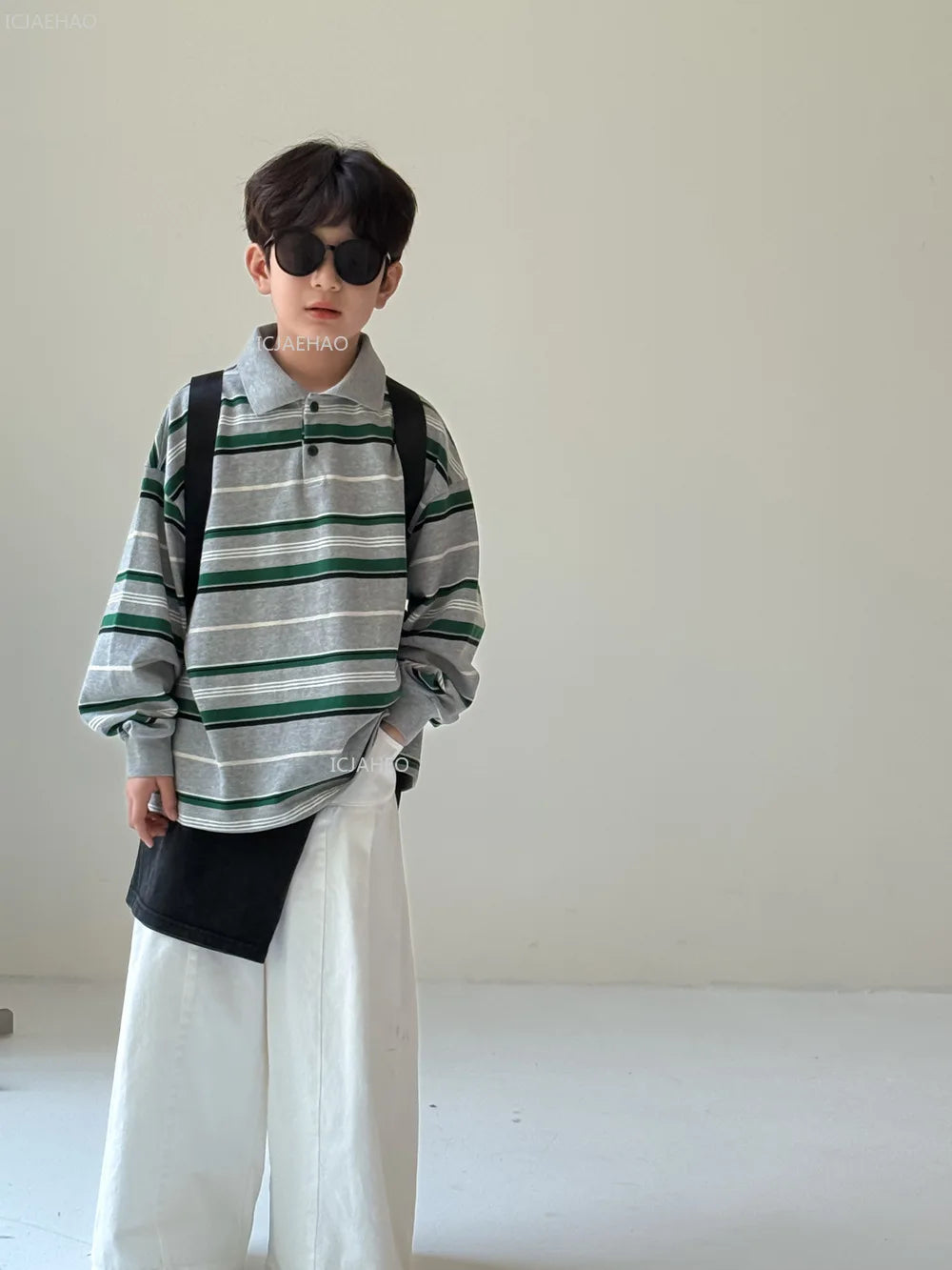 Kids Shirt Clothing Unisex Striped Long Sleeve Tops children Casual Wear Toddler Boys Girls Children Outfit  Autumn Costumes