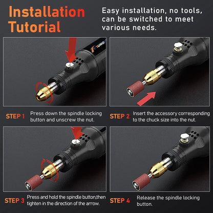 Mini Electric Drill USB Wireless Mini Handheld Drill Rotary Tool Woodworking Engraving Pen Dremel Tools for Jewelry Metal Glass