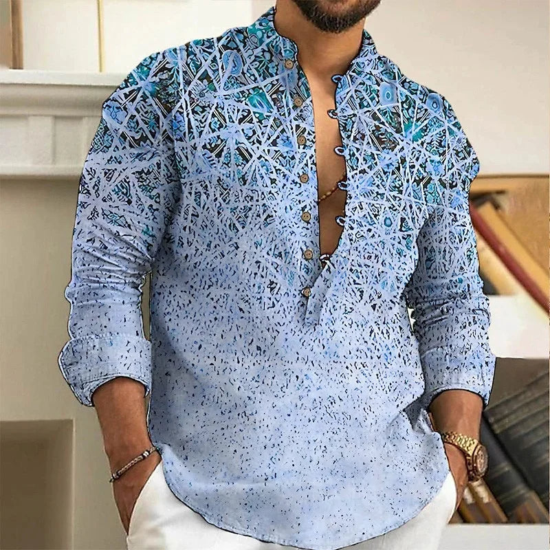 Linen shirt men&