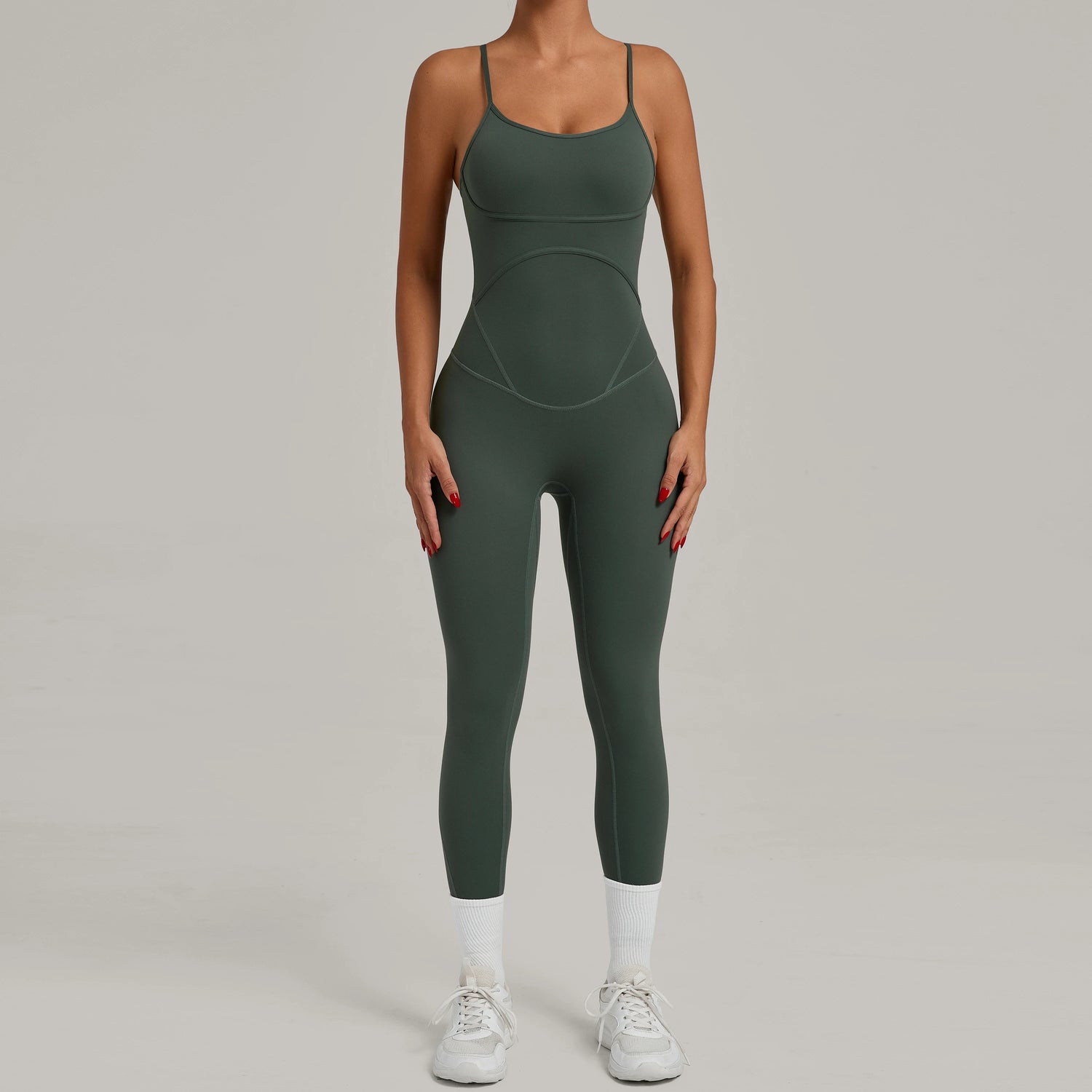 Padded One-Piece Yoga Clothes Sportswear Women&