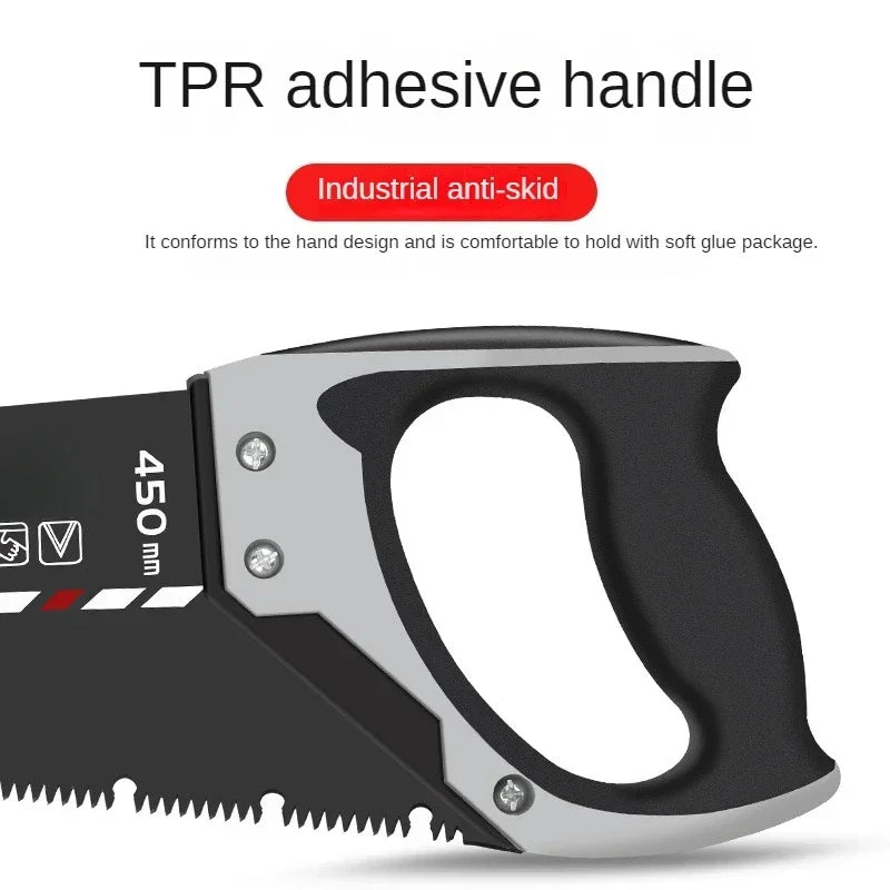 Universal 16/18/20inch Steel Woodcutting Handsaw 400/450/500mm Serration Long Timber Saw For Wood Cutting Hand Tool
