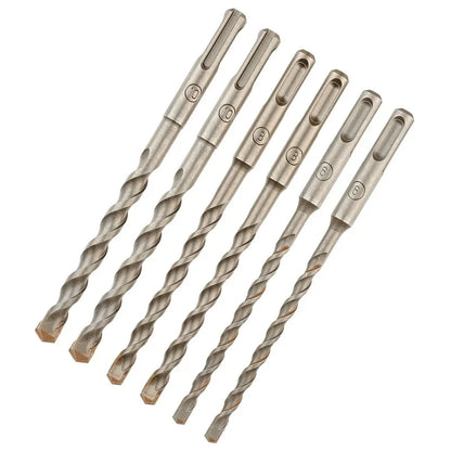 DEWALT DT60302 SDS Plus Drills 6 Piece Set 6MM 8MM 10MM  Electric Hammer Bit Non-Slip Twist Drill Tool Accessories