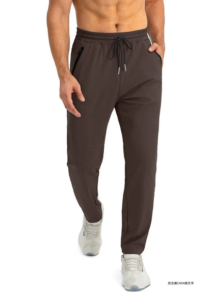 Jogging Sport Pants Sportswear Training Tracksuit Elastic Joggers Workout Athletic Trousers Gym Fitness Running Sweatpants Men