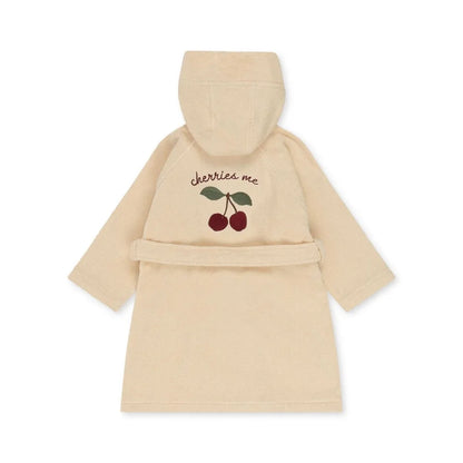 2024 KS Kids Cute Lemon Bathrobe Boys Girl Pajamas Toddler Clothing Children Soft Bath Robe Nightgown Teenager Towels 1-12 Years