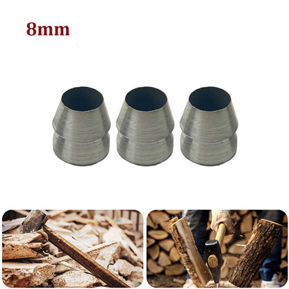 Hand Tools Handle Wedge 3pcs Fixed Handle Hammer Handle Wedge Mallets Metal Prevent Loosening Round Steel Home