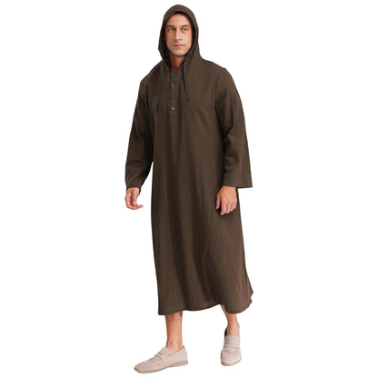 Islamic Kaftan Muslim Jubba Arabic  Thobe Men&