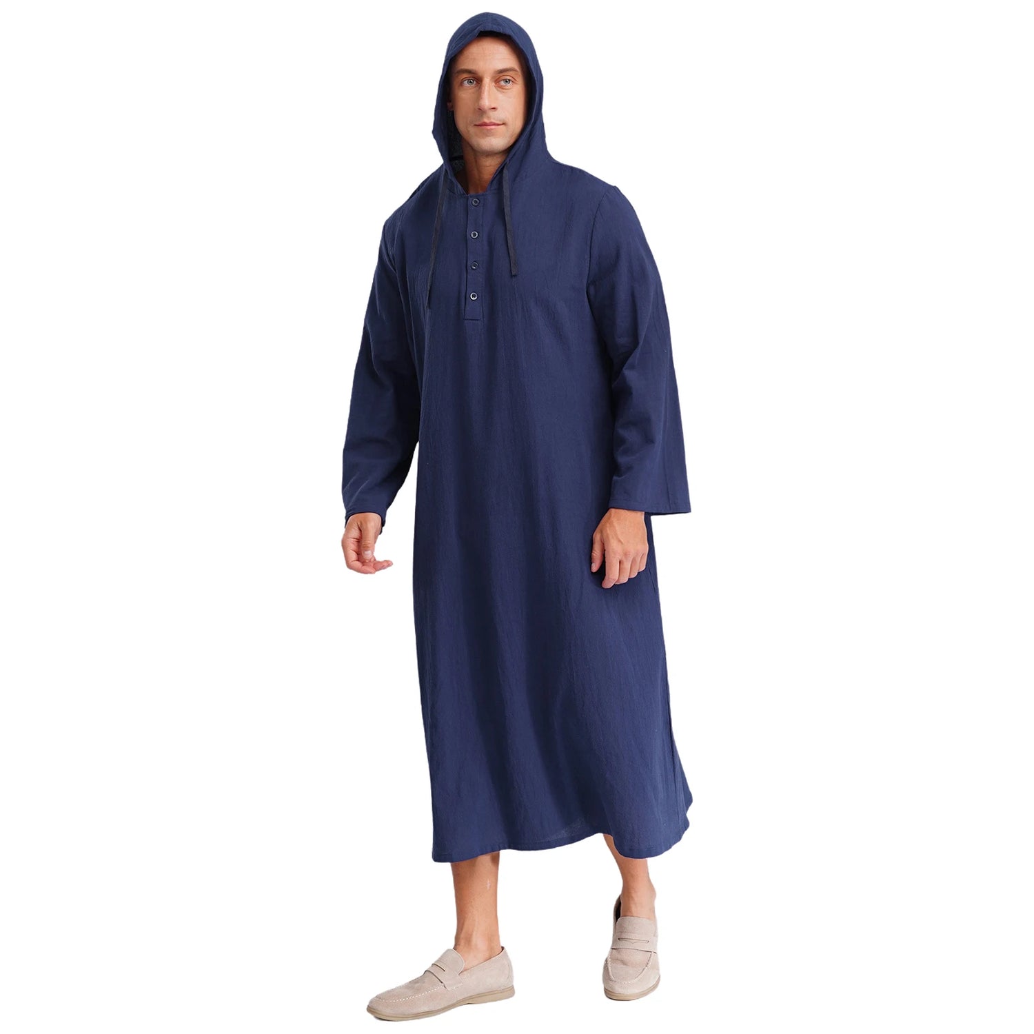Islamic Kaftan Muslim Jubba Arabic  Thobe Men&
