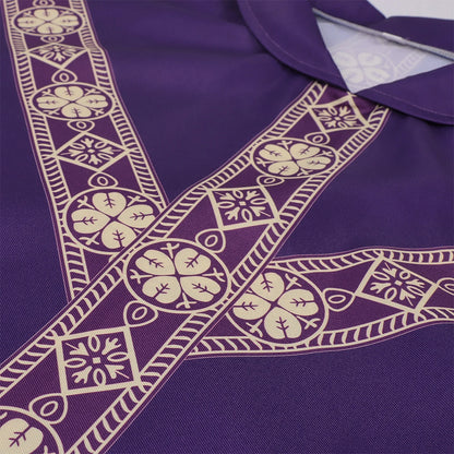 Men Catholic Church Priest Chasuble Embroidered Liturgical Robe Clergy Robe For Mass Prayer Costume Medieval Muslim Costume