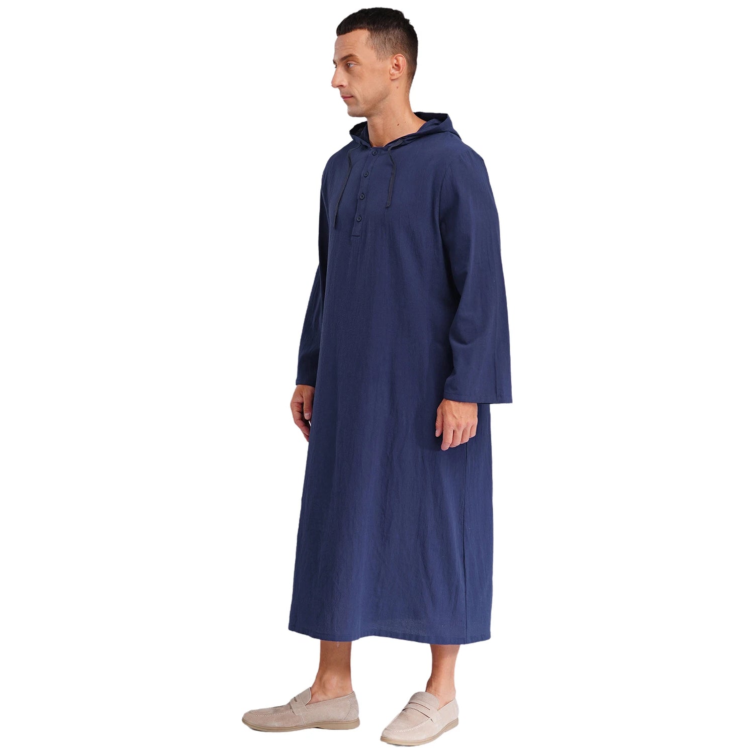 Islamic Kaftan Muslim Jubba Arabic  Thobe Men&