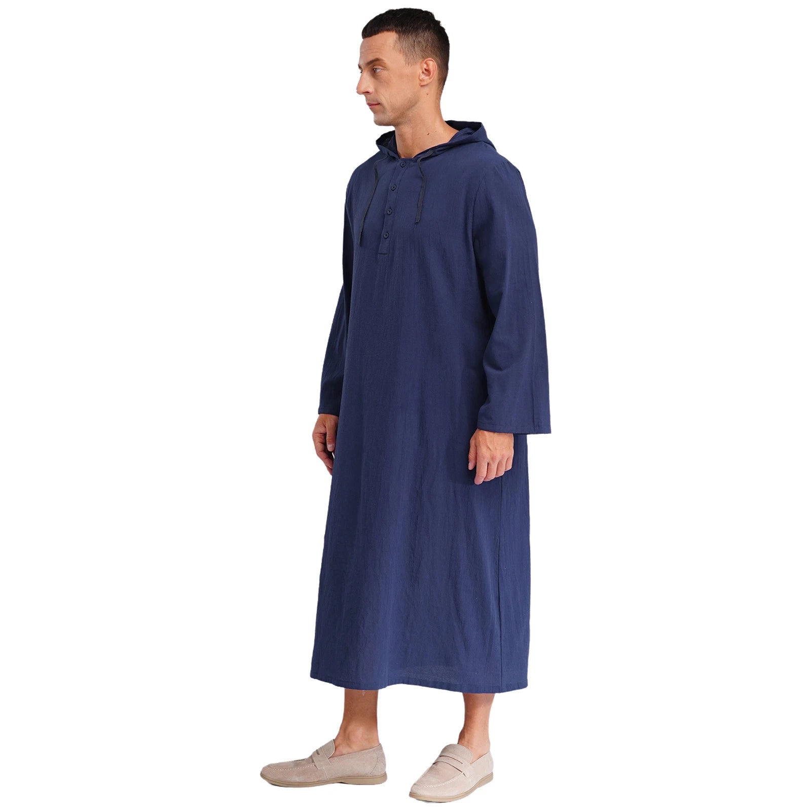 Islamic Kaftan Muslim Jubba Arabic  Thobe Men&