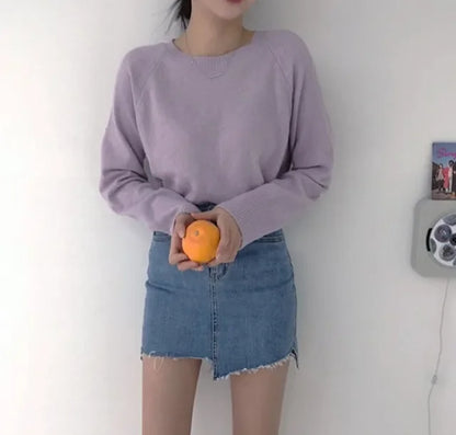 Jeans Skirts For Women Short Irregular High Waist Woman Denim Skirt Sexy Korean Style Cheap Streetwear Clothing Sales Fashion