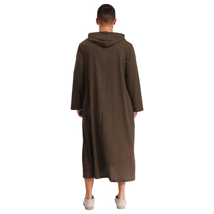 Islamic Kaftan Muslim Jubba Arabic  Thobe Men&
