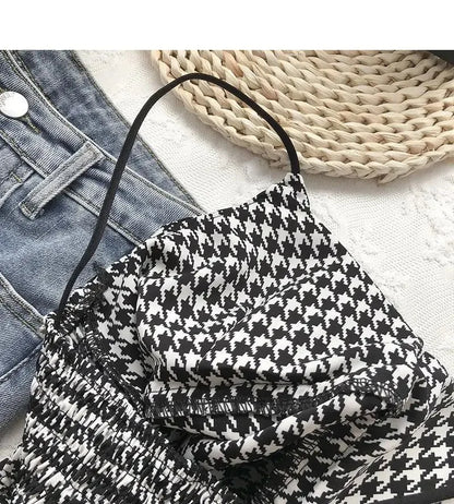 Crop Top Women Sexy Wireless Push Up Padded Tank Top Slim Was Thin Sports Summer Camisole 2023 New