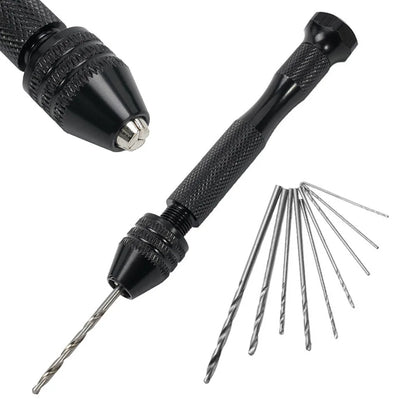 0.3-3.2mm  Small Hand  Drill Set  Woodworking Drilling Tools For Models Hobby DIY Jewelry Craft Hand Manual Drill Bit
