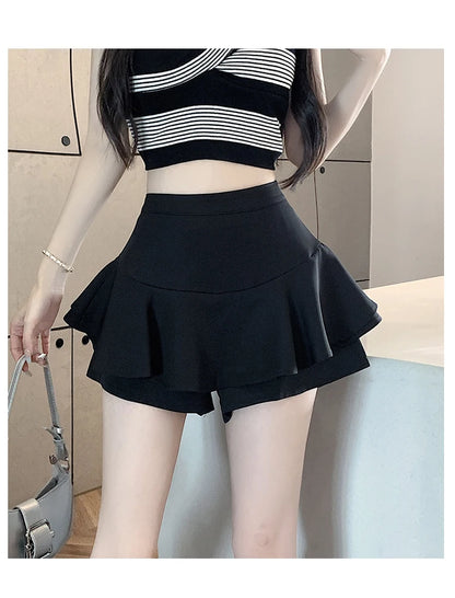 Woman Skirt Short White Skirts for Women High Waist Gyaru Korean Fashion Chic and Elegant Premium Quality Stylish Style