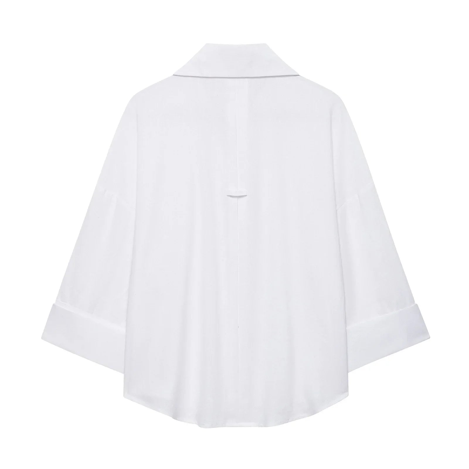 Spring Autumn Simple Linen Blend Long Sleeve Casual Shirt Summer Lapel Single Breasted Loose Chic Shirts Fashion Blouses Women