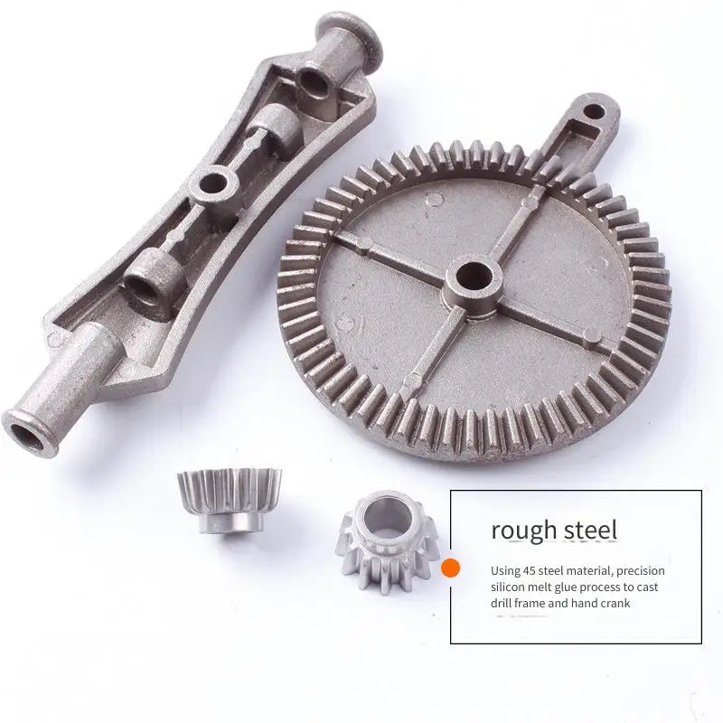 Hand Crank Drill Multi-Function Hole Driller Woodworking Manual Drill for Home Use Hand-Held Wood Drilling Tool Specialized Tool