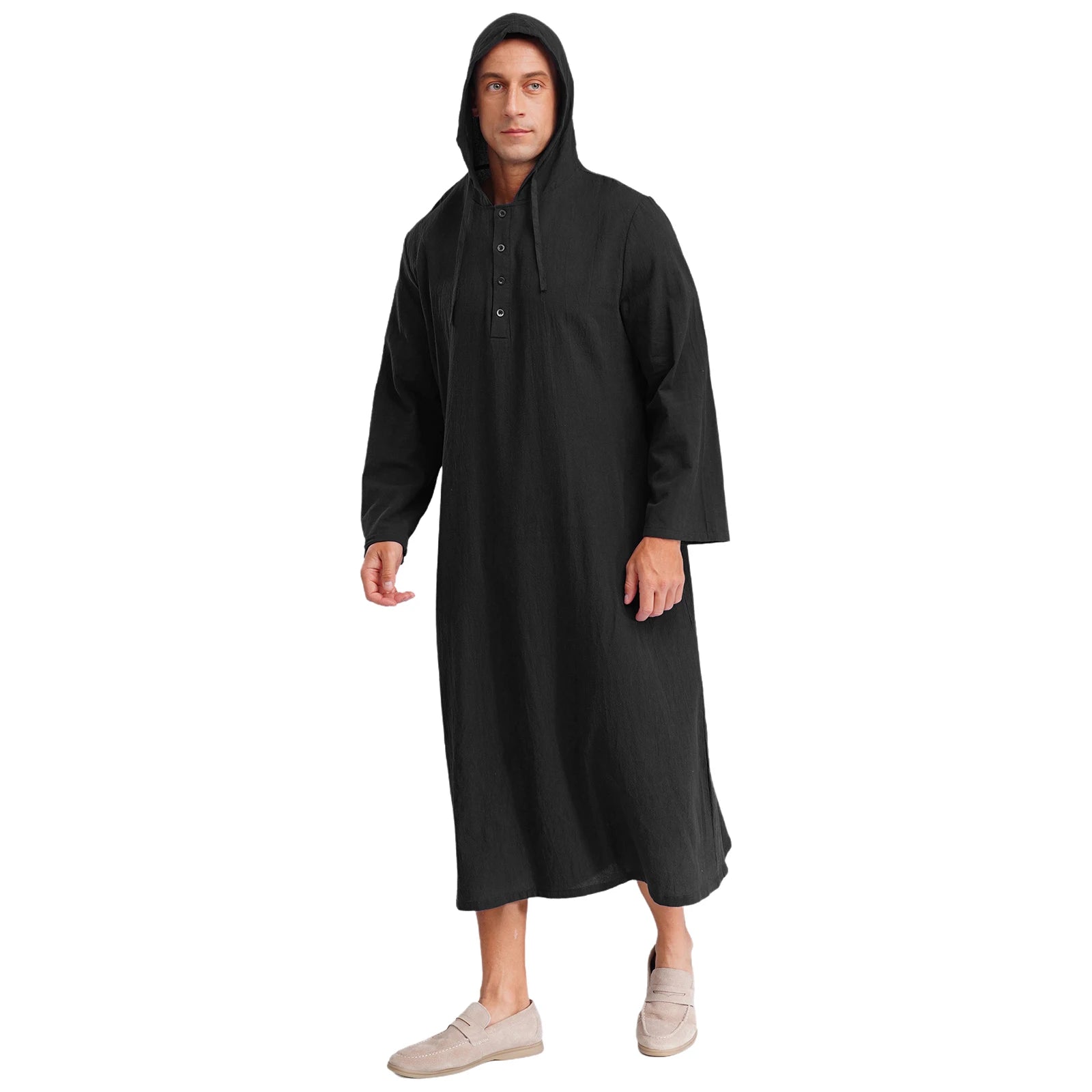Islamic Kaftan Muslim Jubba Arabic  Thobe Men&