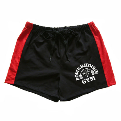Quick Dry Running Shorts Men Solid Sports Clothing Fitness Bodybuilding Short Pants Sport Homme Gym Training Beach Shorts Length