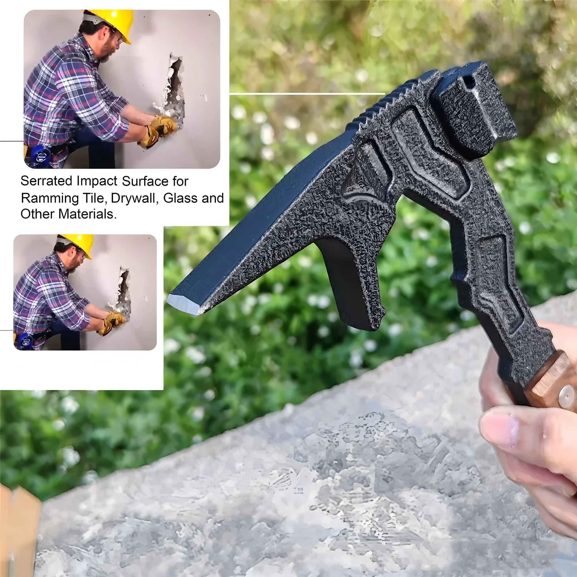 Outdoor Multifunctional Hammer Demolition Tool Hammer Hand Tool Survival Tactical Axes Camping Self Defense Axe Outdoor Tools