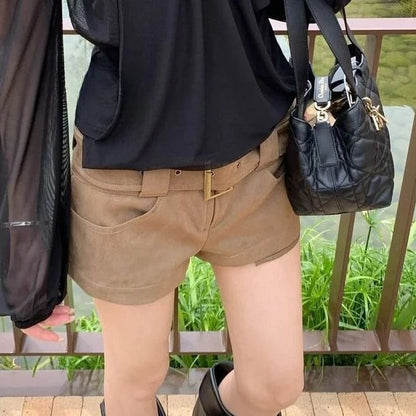 Casual Shorts for Women, New Slim Design, Versatile for Commuting